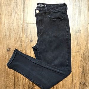 American Eagle Hi-Rise Black Jeggings